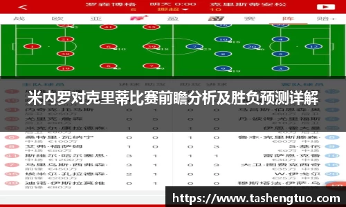 米内罗对克里蒂比赛前瞻分析及胜负预测详解